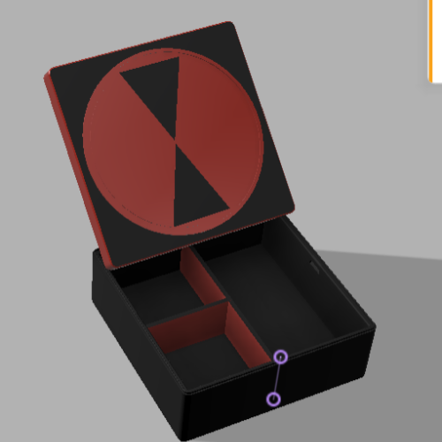 customizable Bento style storage box